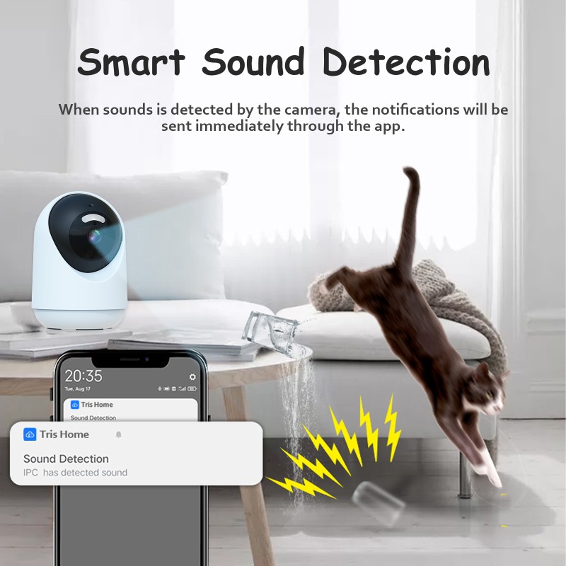 Indoor Camera Manufacturer - 3MP Tuya App Privacy Mode