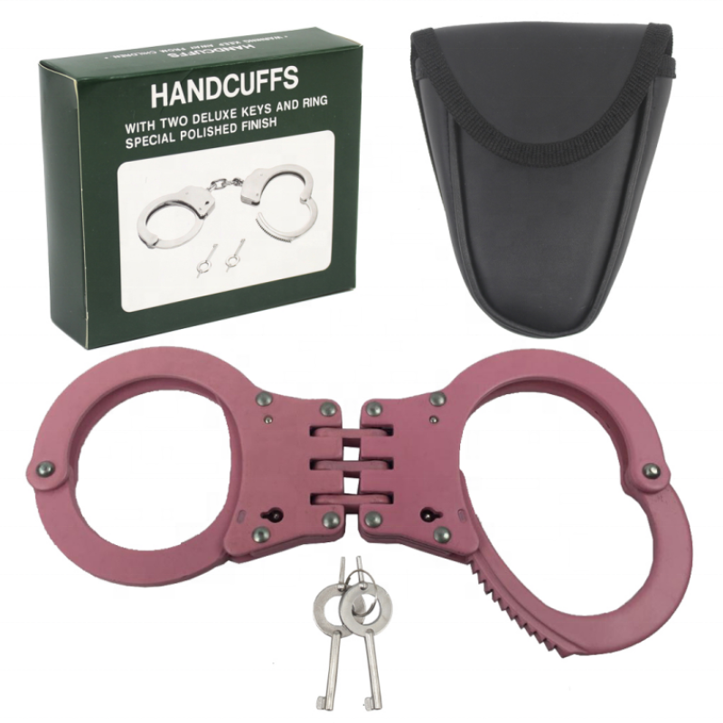 Steel Handcuff Manufacturer - HC-03 Type Carbon Nickel
