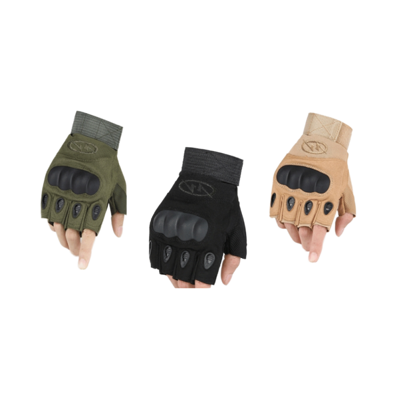 Safety Gloves Manufacturer - Custom Logo Half-Finger