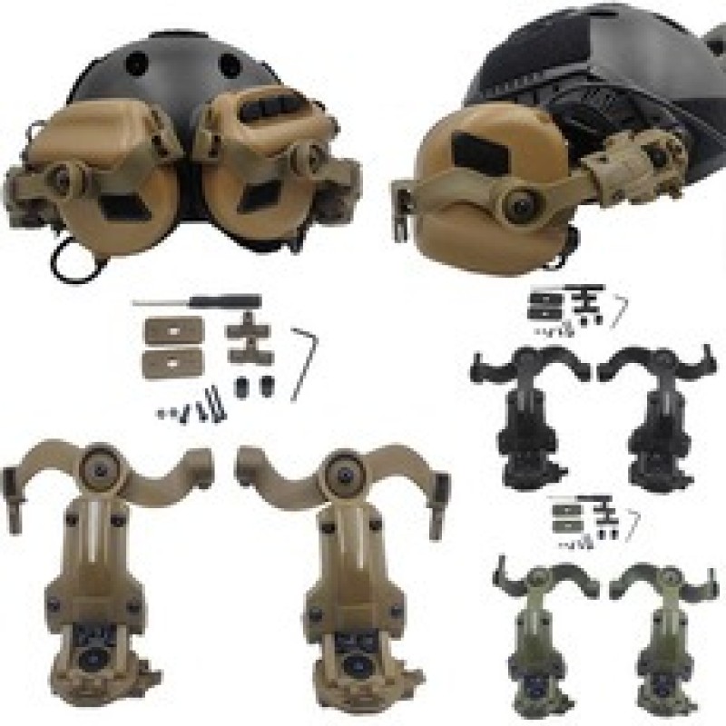 Helmet Bracket Supplier - 360 Rotation Tactical Headset