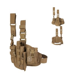 Leg Holster Manufacturer - Utility Coyote Right Side
