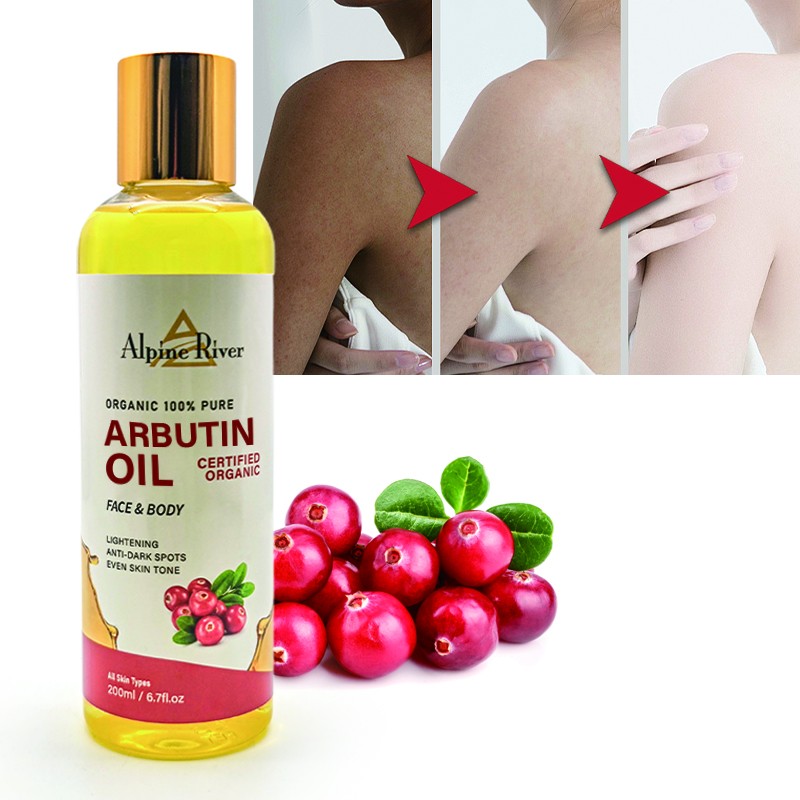 Tiktok Sells Natural Organic Vitamin C Skin Arctoside Oil to Remove Dark Spots and Lighten Skin Bearberry Oil for Adult