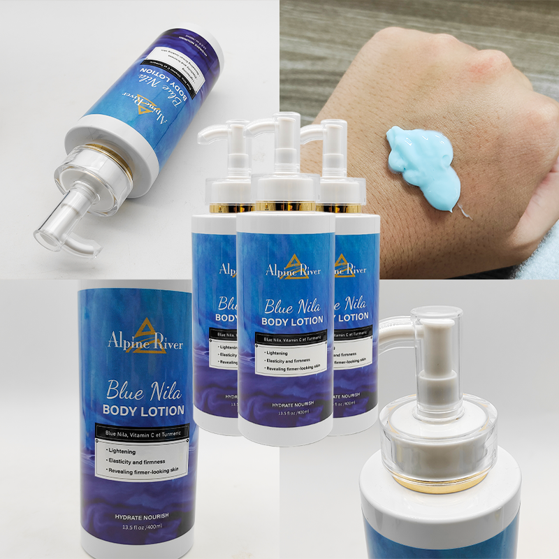 OEM Custom Logo Organic Perfume Skin Moisturizing Body Whitening and Lightening NILA Body Lotion for All Skin Types