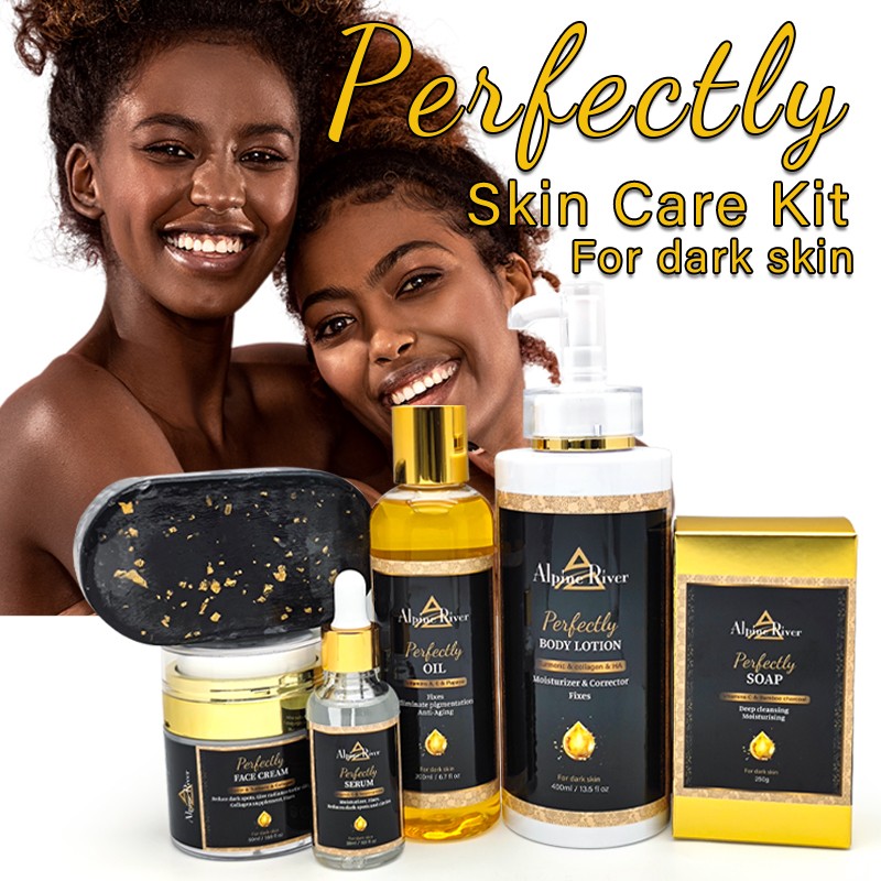 OEM Wholesale Vitamin E Dark Spot Removal Cream 24K Gold Soap Pigment Correction Body Care Body Lotion Carrot Skin Care Set