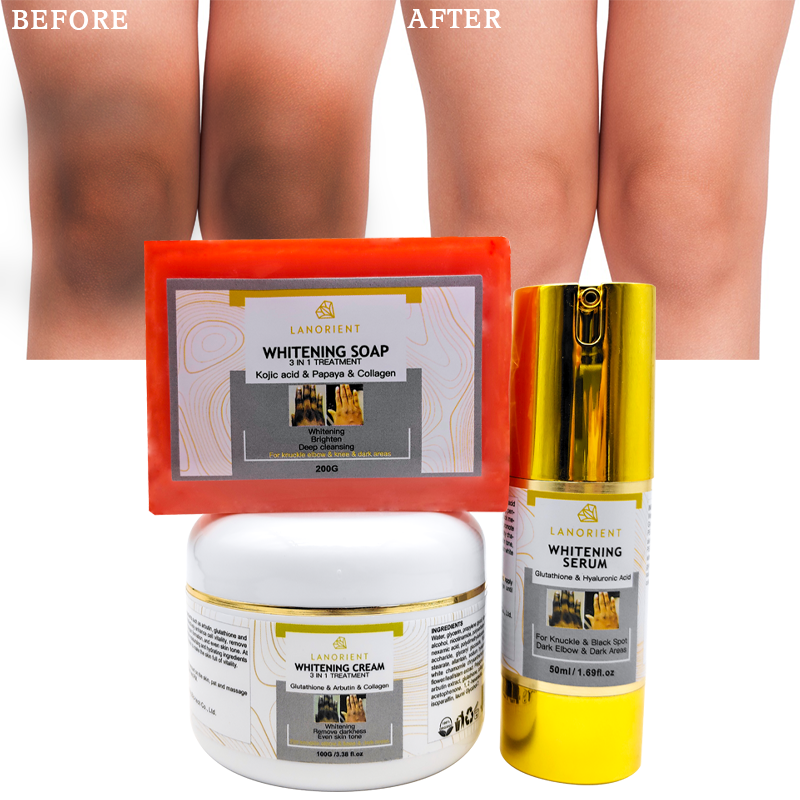 OEM Custom 7 Day Quick Whitening L-Glutathione Skin Care Kit Skin Moisturizing and Removing Dark Spots Snail Skin Care Set