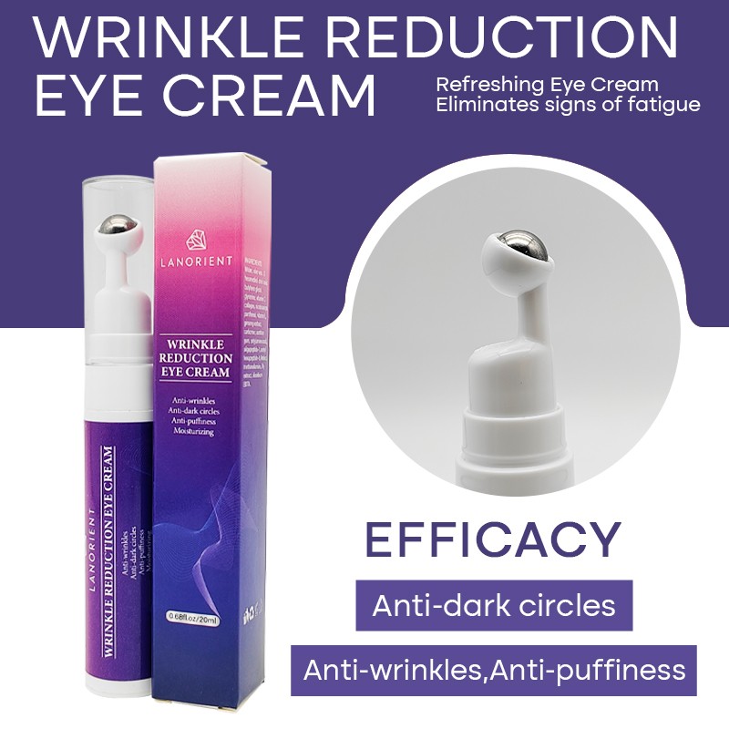 OEM Wholesale Vitamin C Facial Care Products Eye Bag Removal Cream Anti-Wrinkle Removal Retinol Ball Eye Cream for Adults