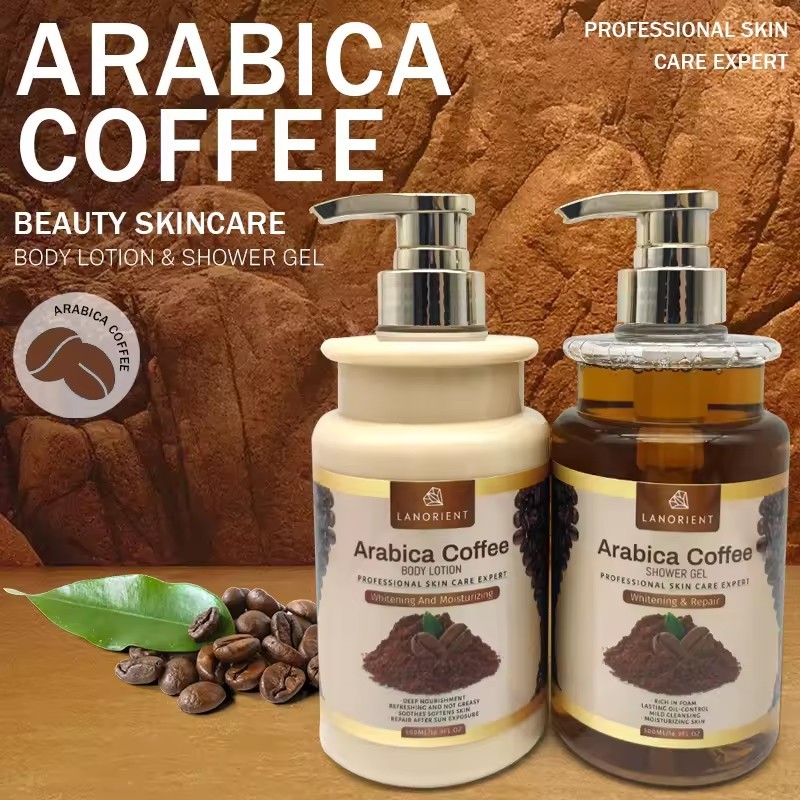 Niacinamide Coffee Body Wash Whitening, Cleaning, Exfoliating and Lasting Fragrance Bath & Body Lotion