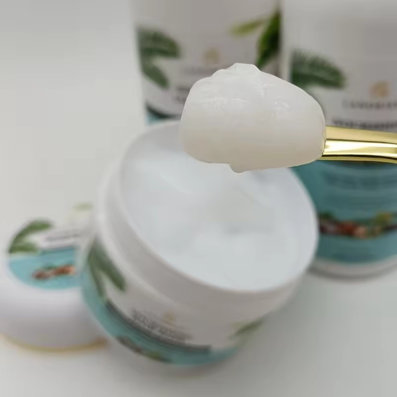 Private Label 100% Organic Avocado Hair Cream Repair Collagen Hair Mask with a Deep Conditioning Moisturizer