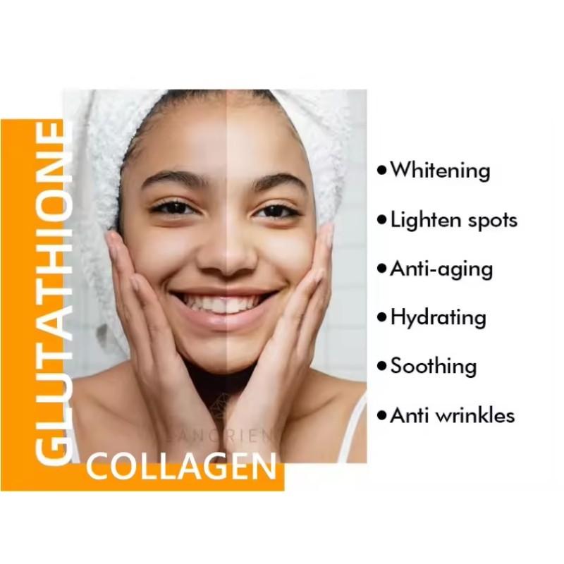 OEM Wholesale Natural Organic Health Supplement Glutathione Gummies Gummy Candies for Skin Whitening and Dark Spot Removal