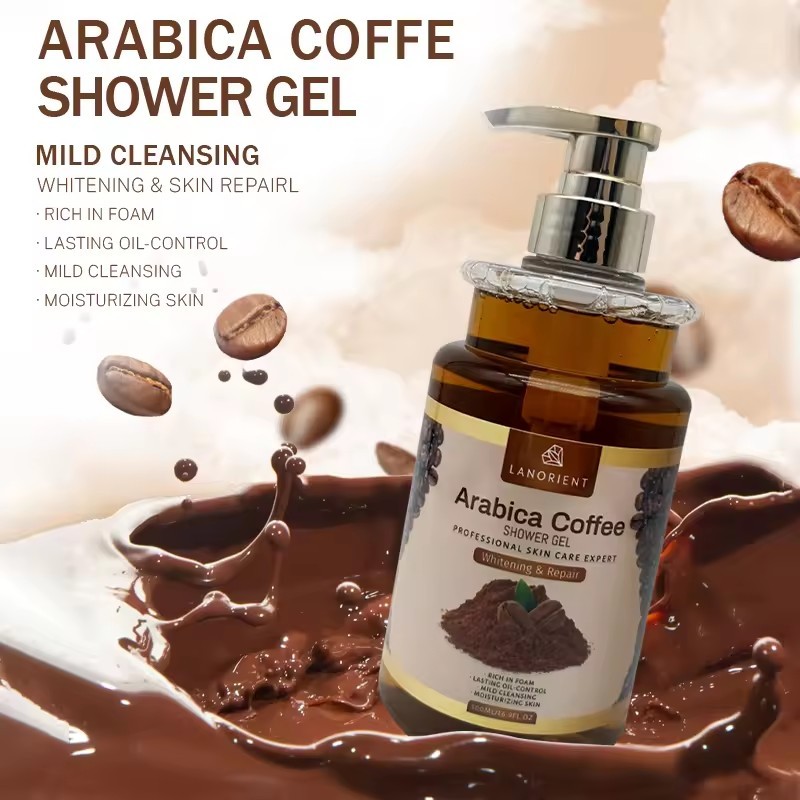 Niacinamide Coffee Body Wash Whitening, Cleaning, Exfoliating and Lasting Fragrance Bath & Body Lotion