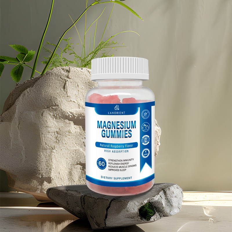 Low MOQ Custom Organic Vegetarian Triple Magnesium Complex Gummy Magnesium Glycinate Magnesium Gummies For Calm And Sleep