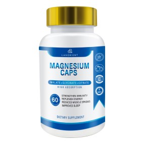 OEM Wholesale Organic Vegan Mg Supplement Magnesium Glycine Capsules For Sleep Relax Promotes Healthy Relaxation