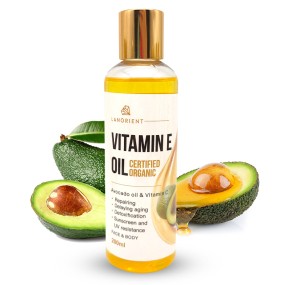 Private Label Natural Organic Vegan Vitamin E Skin Dark Spot Removal Lightening Moisturizing Body Care Oil for All Skin Types