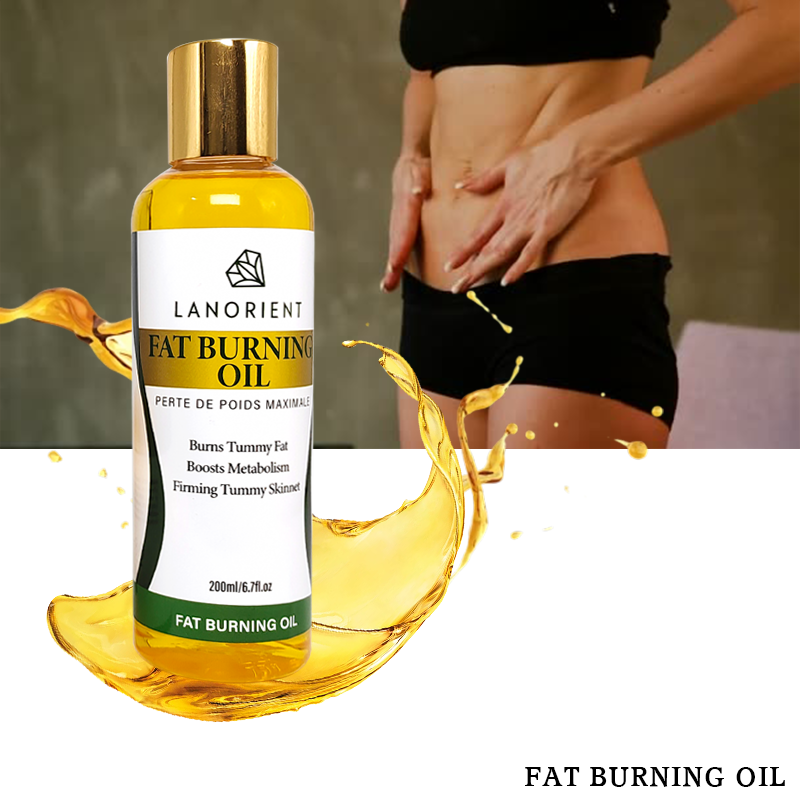 Private Label 100% Natural Organic Body Care Products Vitamin E Organic Fat Burning Body Massage Oil for Weight Reduction