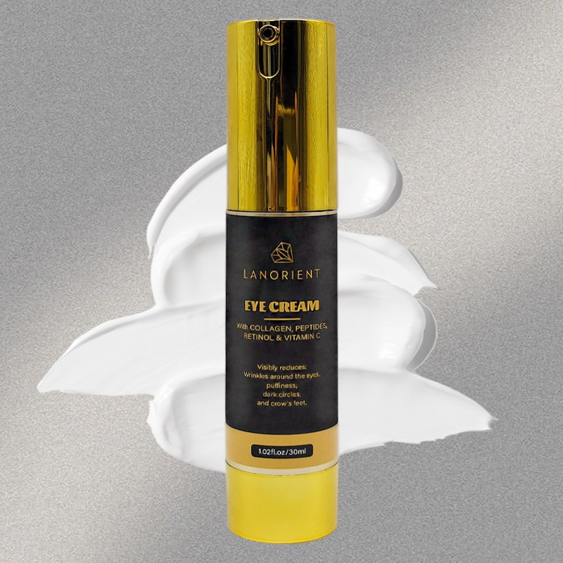 OEM Wholesale Organic Vitamin C Skin Beauty Products Korea Eye Bag Removal Cream Retinol Anti-Aging Eye Cream for All Skin Types