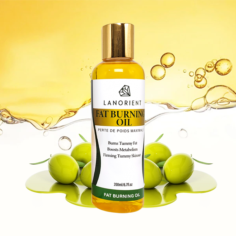 Private Label 100% Natural Organic Body Care Products Vitamin E Organic Fat Burning Body Massage Oil for Weight Reduction