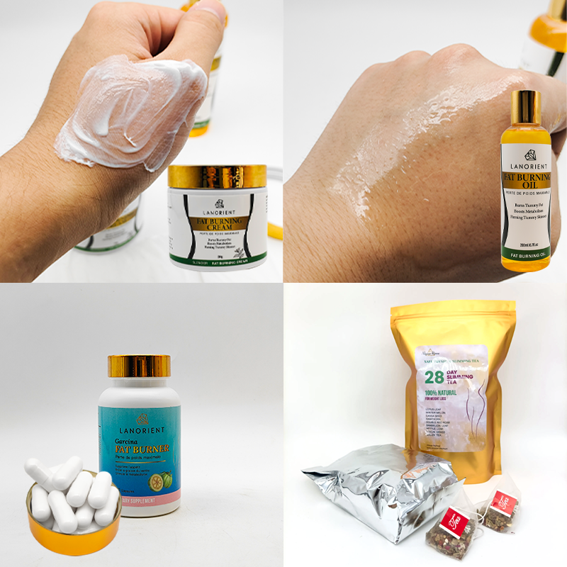 Private Label Organic Vitamin Weight Loss Products Korea All Natural Formula Weight Loss Cream Fast Burning Fat Weight Loss Set