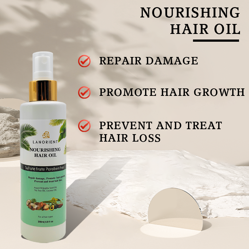 OEM Wholesale Pure Organic Olive Oil Hair Care Products Natural Argan Repair Nourishing Indian Hair Oil for Hair