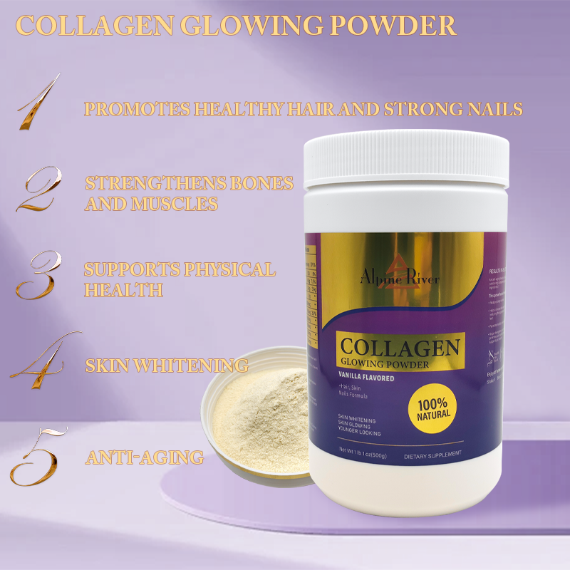 Organic Vegan Collagen Protein Powder Beauty Supplement for Adults Not for Teenagers and Pregnant Women