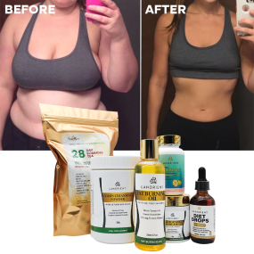 Private Label LANORIENT Organic Body Care Products Natural Weight Loss Belly Fat Burning Slimming Cream Body Care Set for Adults