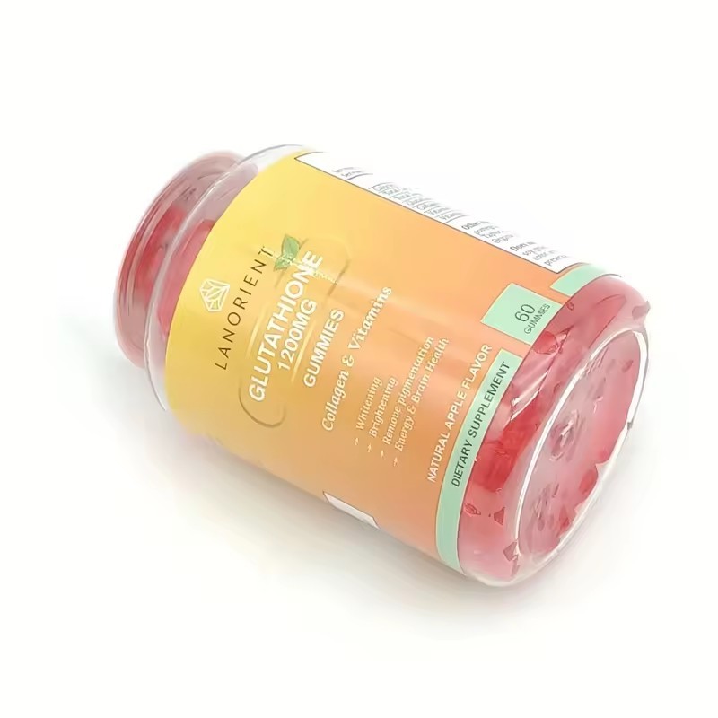 OEM Wholesale Natural Organic Health Supplement Glutathione Gummies Gummy Candies for Skin Whitening and Dark Spot Removal