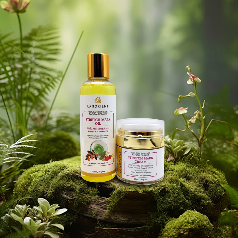 100% Pure Natural Herbal Body Care Products Organic Vitamin E Stretch Mark Removal Restore Skin Elasticity Stretch Mark Cream