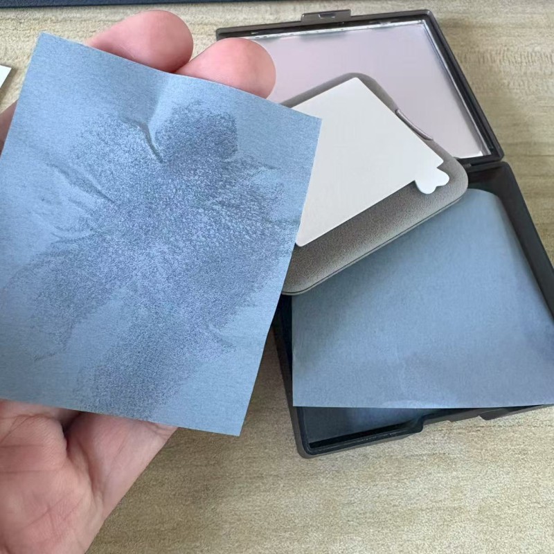 Oil Blotting Paper Supplier - Hot Selling 200 Sheets with Mirror and Powder Puff