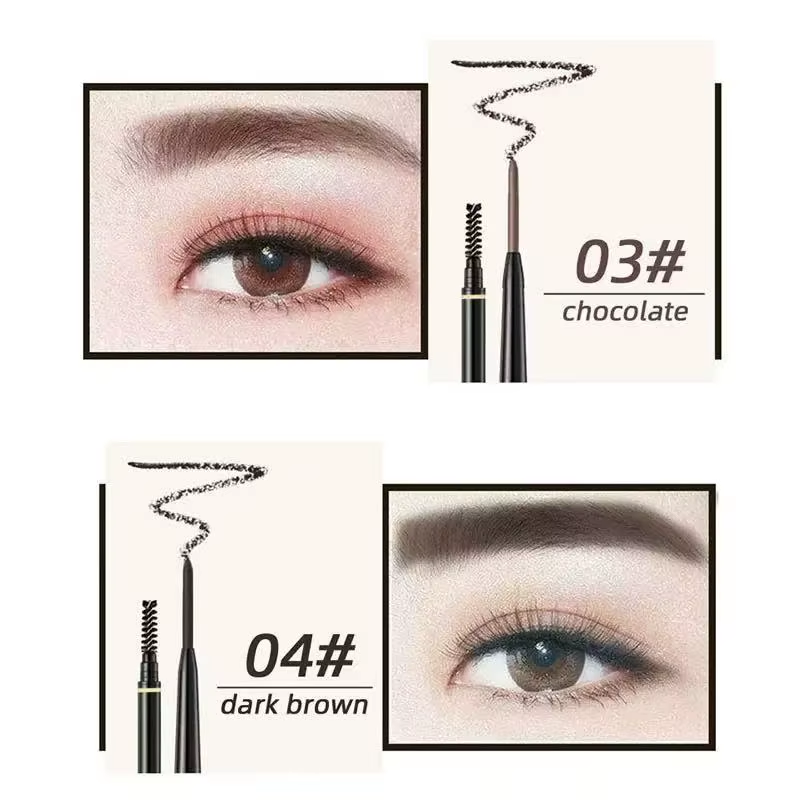 Eyebrow Pen Manufacturer - High Quality Vegan Dark Brown Retractable Waterproof