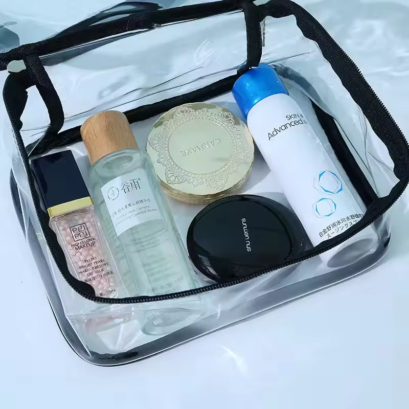 Pouch Bag Manufacturer - Custom Logo Fashion Chain Lock Women s Storage Cosmetics