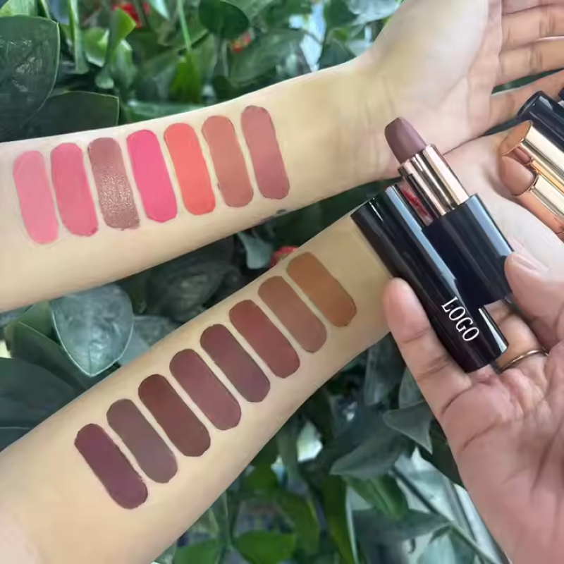 Lipstick Supplier - New Waterproof Velvet Thin Matte Long Lasting Nude Mineral