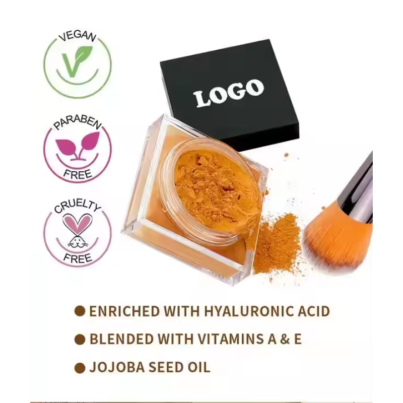 Face Powder Supplier - Girl Oil Control Loose Powder Whitening Waterproof Matte