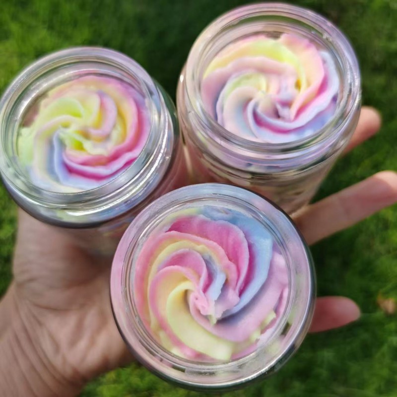 Body Butter Manufacturer - Low MOQ Vegan Plant Based Rainbow Moisturizing Nourishing