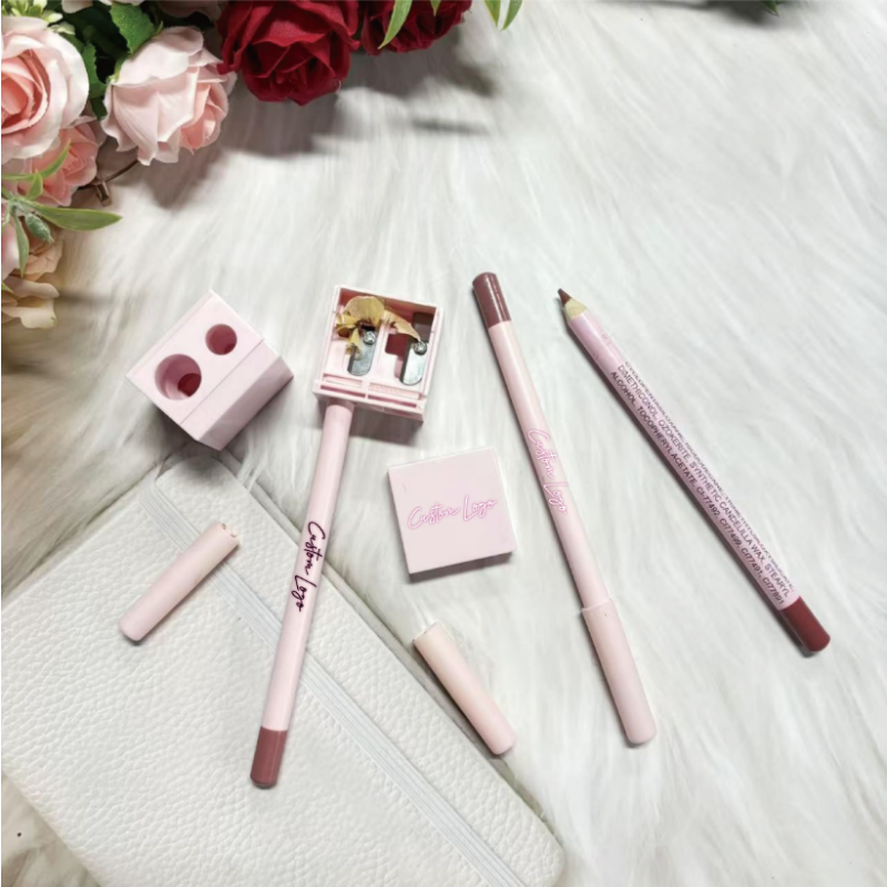 Pencil Sharpener Factory - Blade Dual Holes Sharpener with Cleaner for Eyebrow Eyeliner