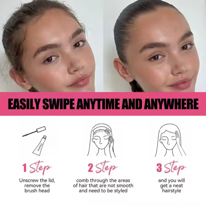 Eyebrow Gel Supplier - Wholesale Private Label Plastic Tube Bottle Black White