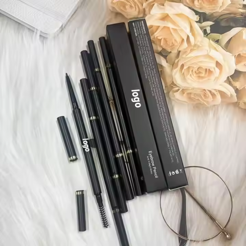 Eyebrow Pen Manufacturer - High Quality Vegan Dark Brown Retractable Waterproof