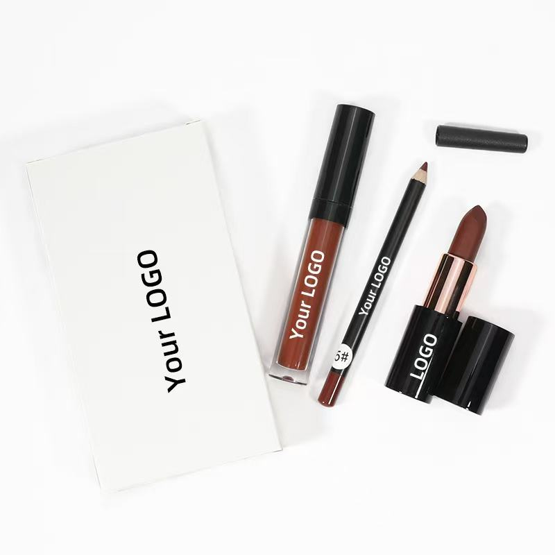 Lipstick Kit Factory - Custom Logo Private Label Smooth Matte Lipliner High Gloss
