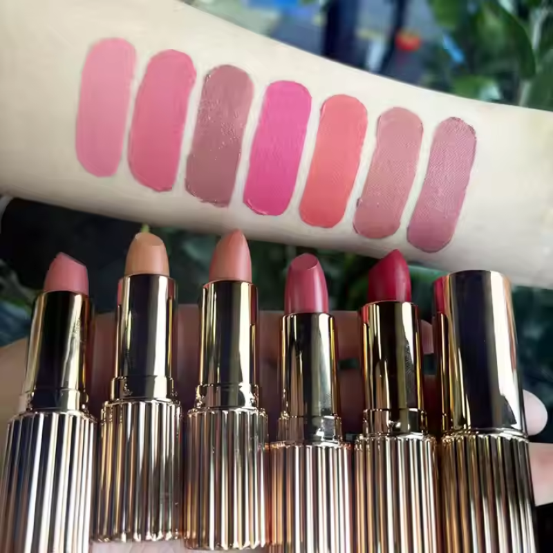 Lipstick Supplier - New Waterproof Velvet Thin Matte Long Lasting Nude Mineral
