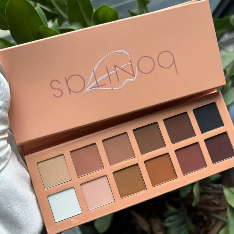 Eye Shadow Palette Factory - Customized Cosmetic Vegan Private Label Waterproof 12 Color