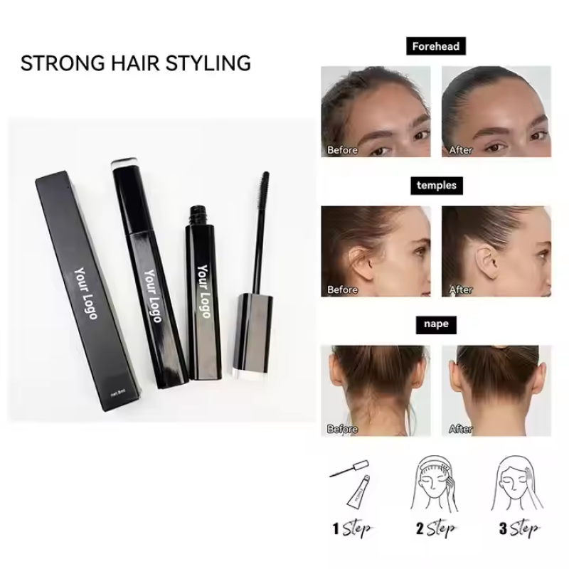 Eyebrow Gel Supplier - Wholesale Private Label Plastic Tube Bottle Black White