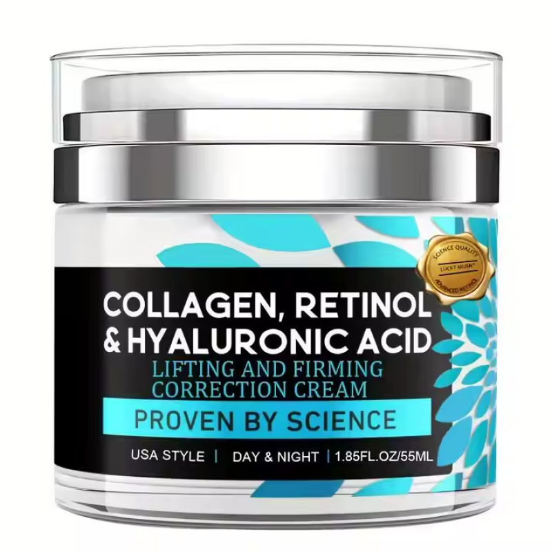 Day Cream Manufacturer - Retinol Hyaluronic Acid Firming with Vitamin C Jojoba Oil