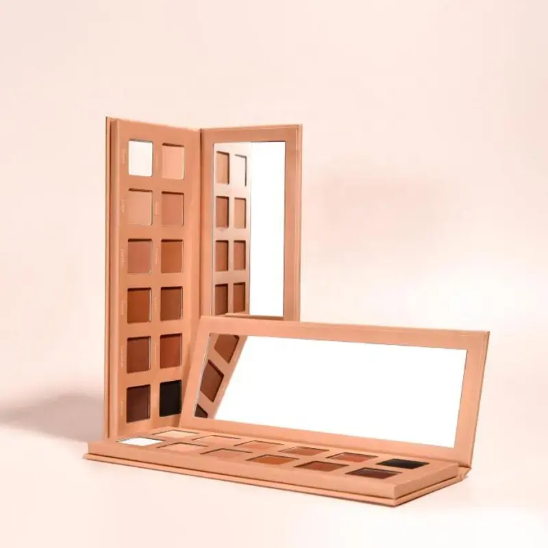 Eye Shadow Palette Factory - Customized Cosmetic Vegan Private Label Waterproof 12 Color