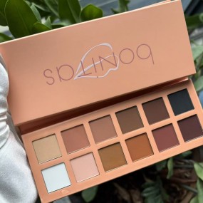 Eyeshadow Palette Factory - 12 Color Talc Free Private Label Diy Custom Logo