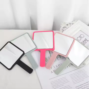 Hand Mirror Factory - Hot Selling Square Small Handheld Compact Travel Cosmetic