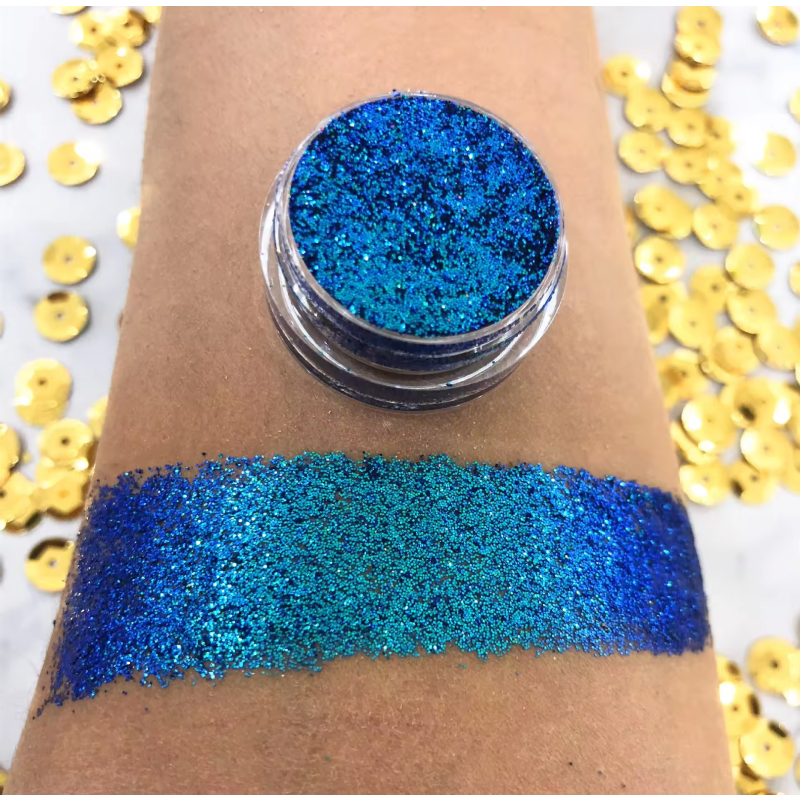 Liquid Glitter Factory - Holo Holographic Multichrome Liquid Glitter Makeup