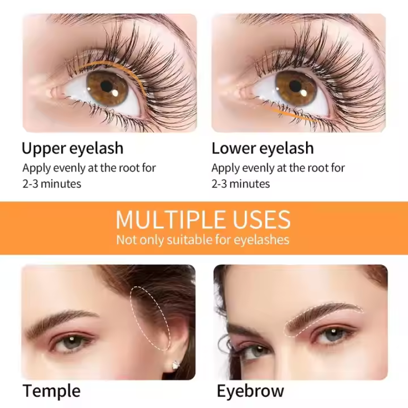 Eyelash Serum Factory - Custom Logo Vegan Lash Enhancer Growth Natural Organic