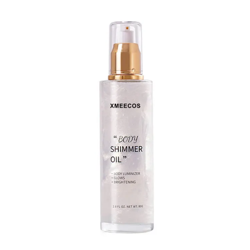 Body Glow Oil Factory - Private Label Vegan Body Glitter Highlighter Liquid Bronzer