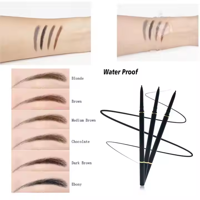 Eyebrow Pen Manufacturer - High Quality Vegan Dark Brown Retractable Waterproof