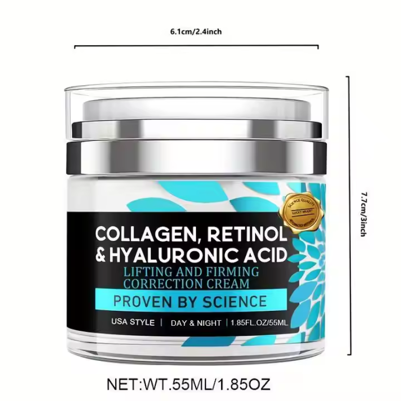 Day Cream Manufacturer - Retinol Hyaluronic Acid Firming with Vitamin C Jojoba Oil