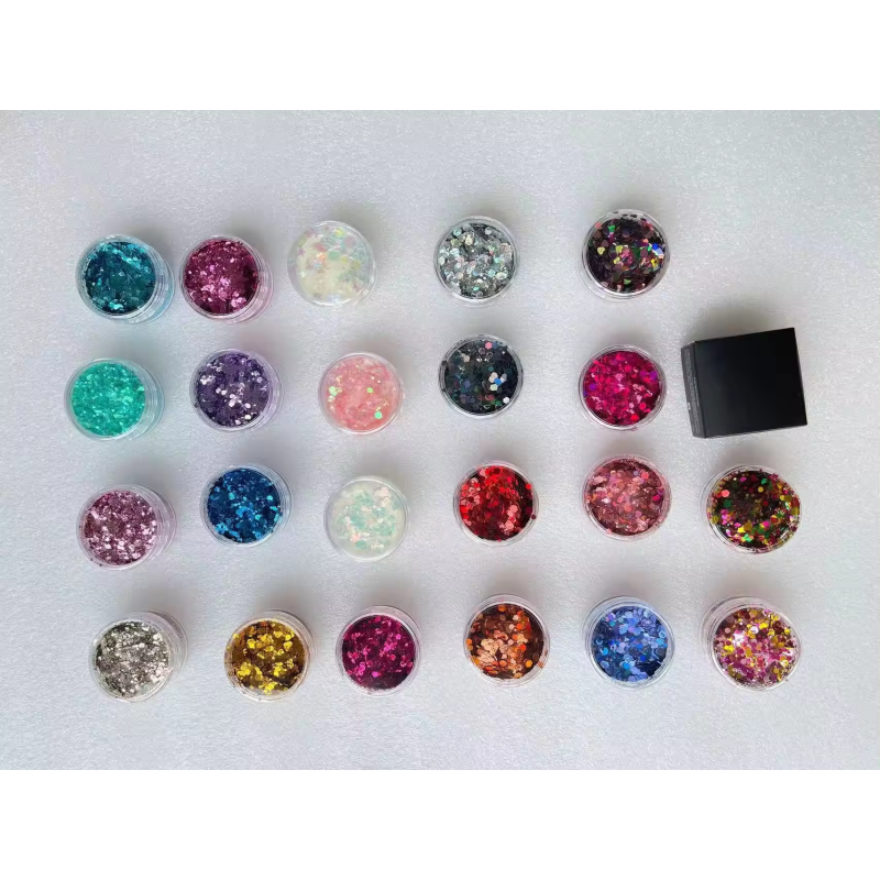 Liquid Glitter Factory - Holo Holographic Multichrome Liquid Glitter Makeup