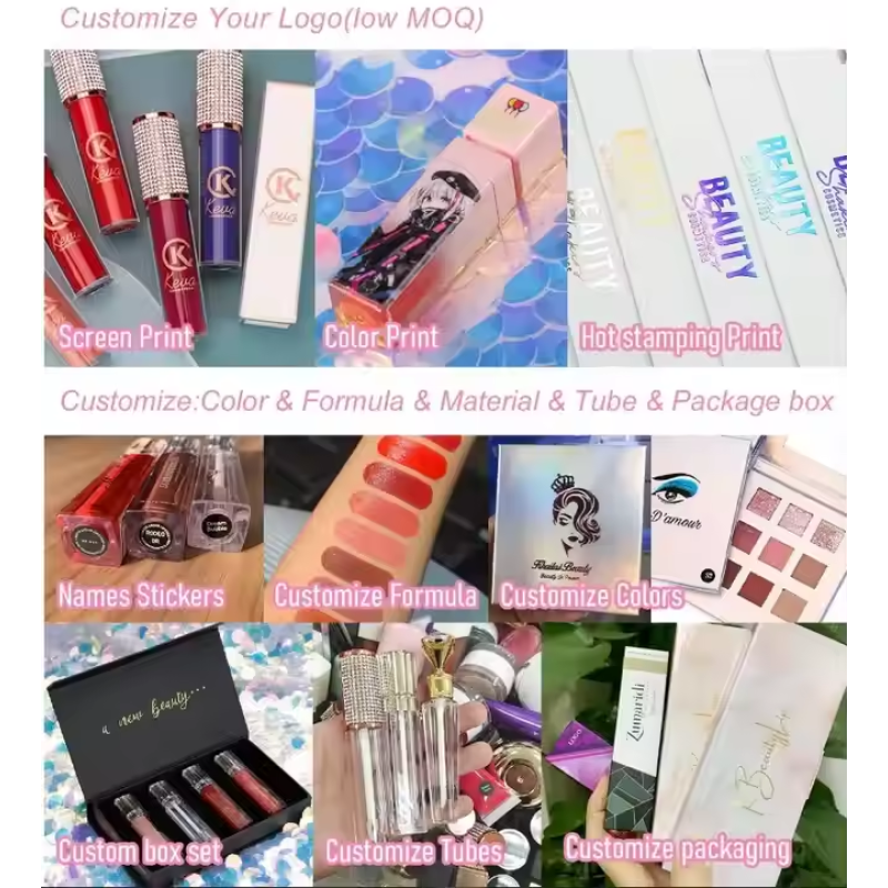 Liquid Lipstick Factory - OEM Private Label Factory Custom Multi Color Natural